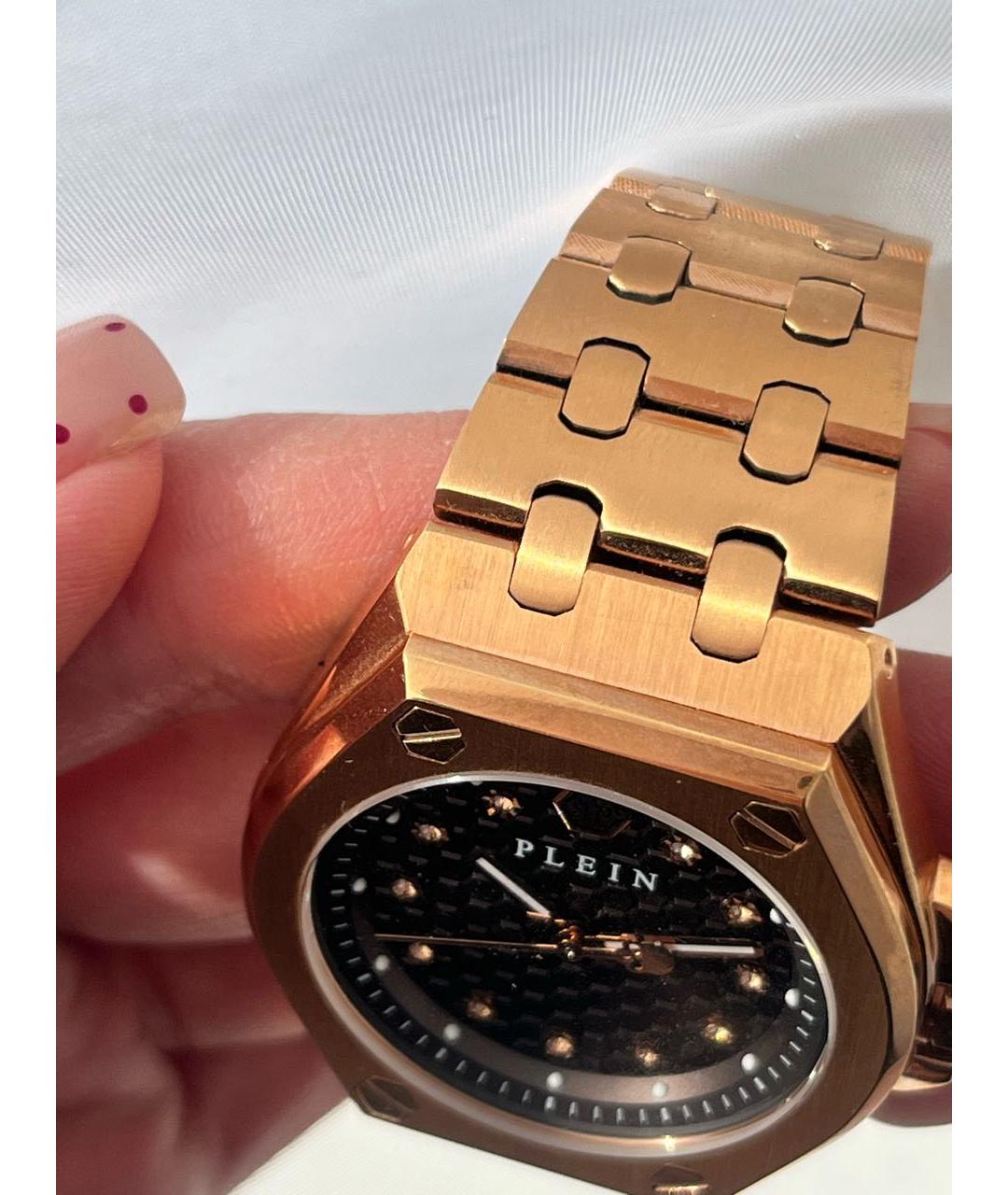 PHILIPP PLEIN Розовые часы из розового золота, фото 6