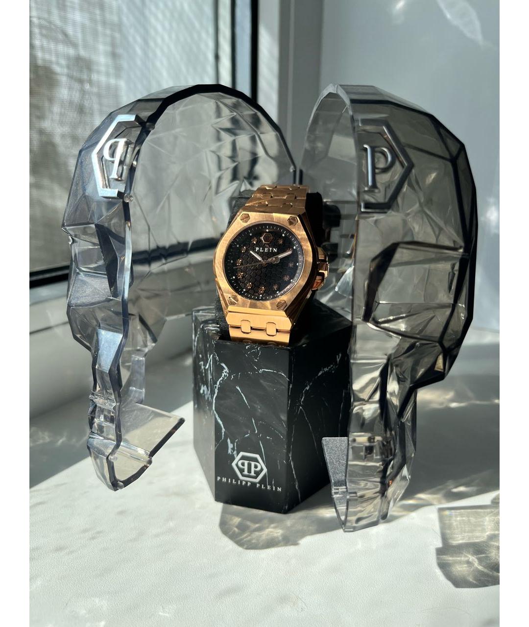 PHILIPP PLEIN Розовые часы из розового золота, фото 5