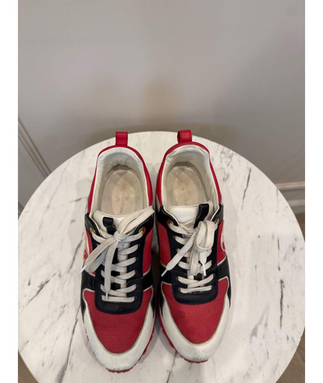 LOUIS VUITTON Мульти кожаные кроссовки, фото 3
