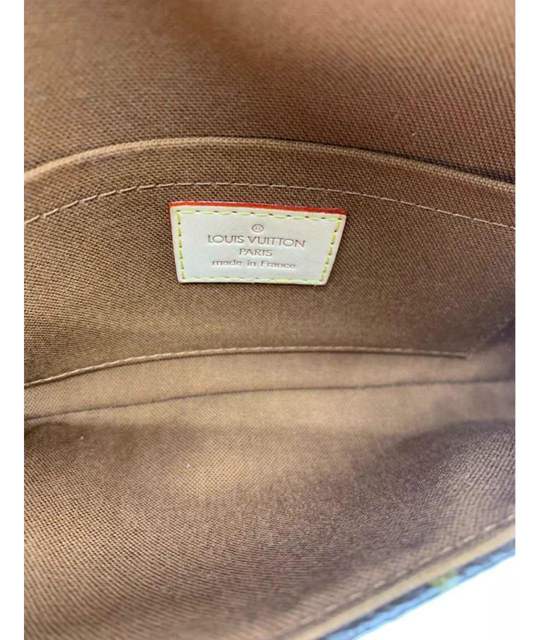 LOUIS VUITTON Коричневая поясная сумка, фото 6