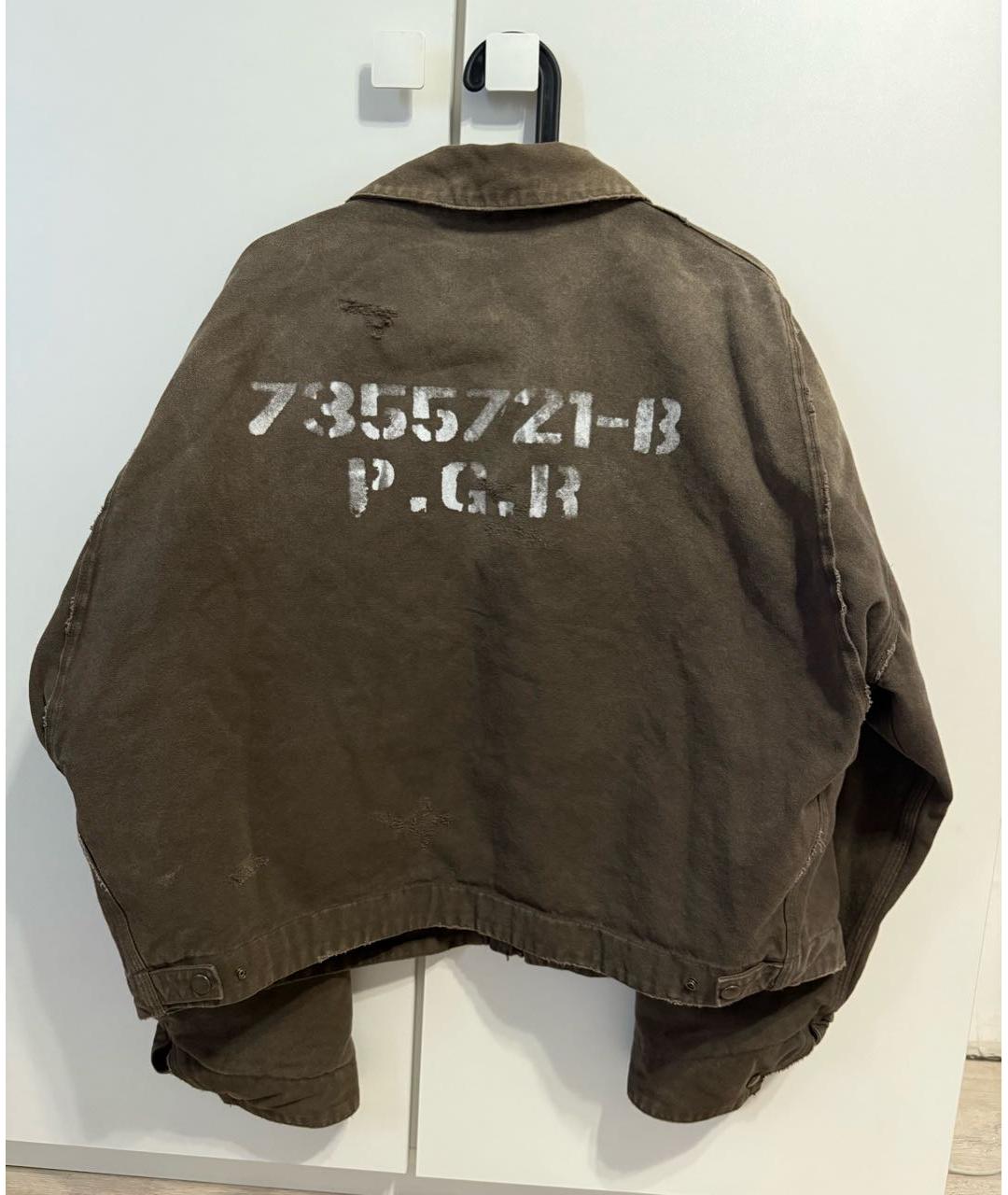 GRAILZ PROJECT G/R Хаки хлопковая куртка, фото 3