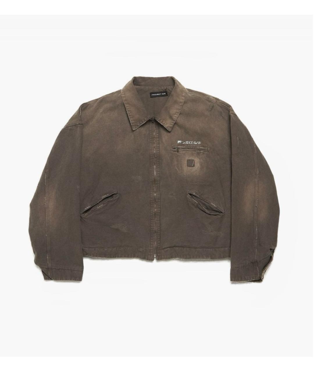 GRAILZ PROJECT G/R Хаки хлопковая куртка, фото 5