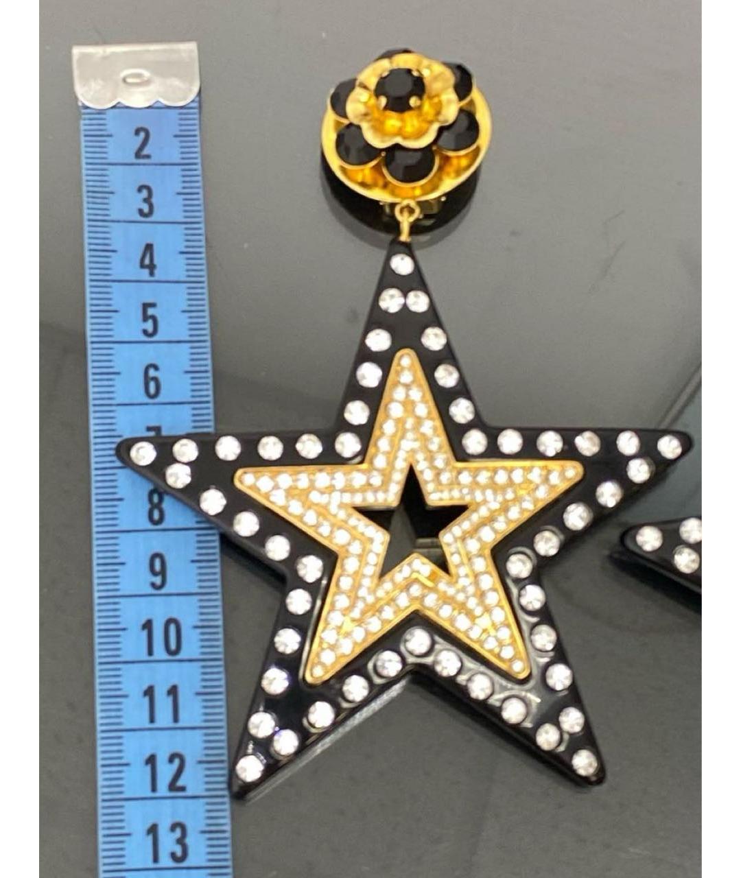 DOLCE&GABBANA Черные серьги, фото 4