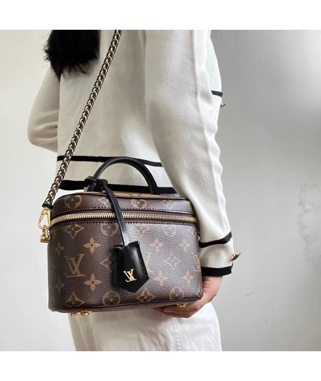 LOUIS VUITTON Коричневая сумка через плечо, фото 7