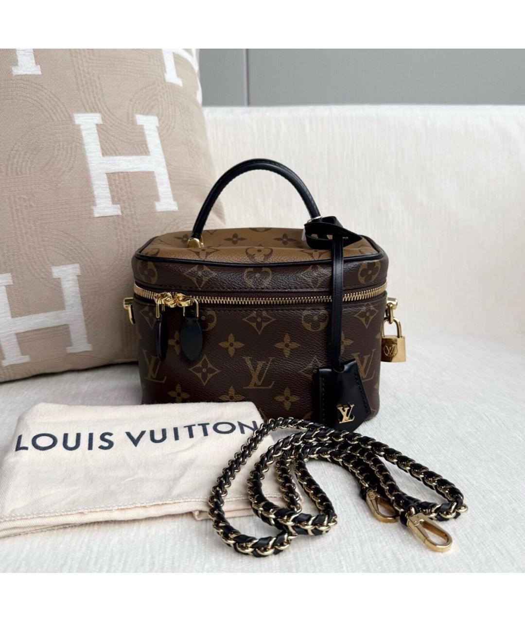 LOUIS VUITTON Коричневая сумка через плечо, фото 2