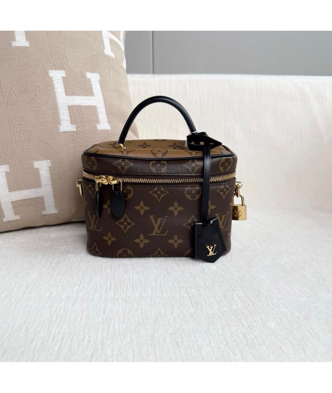 LOUIS VUITTON Коричневая сумка через плечо, фото 8