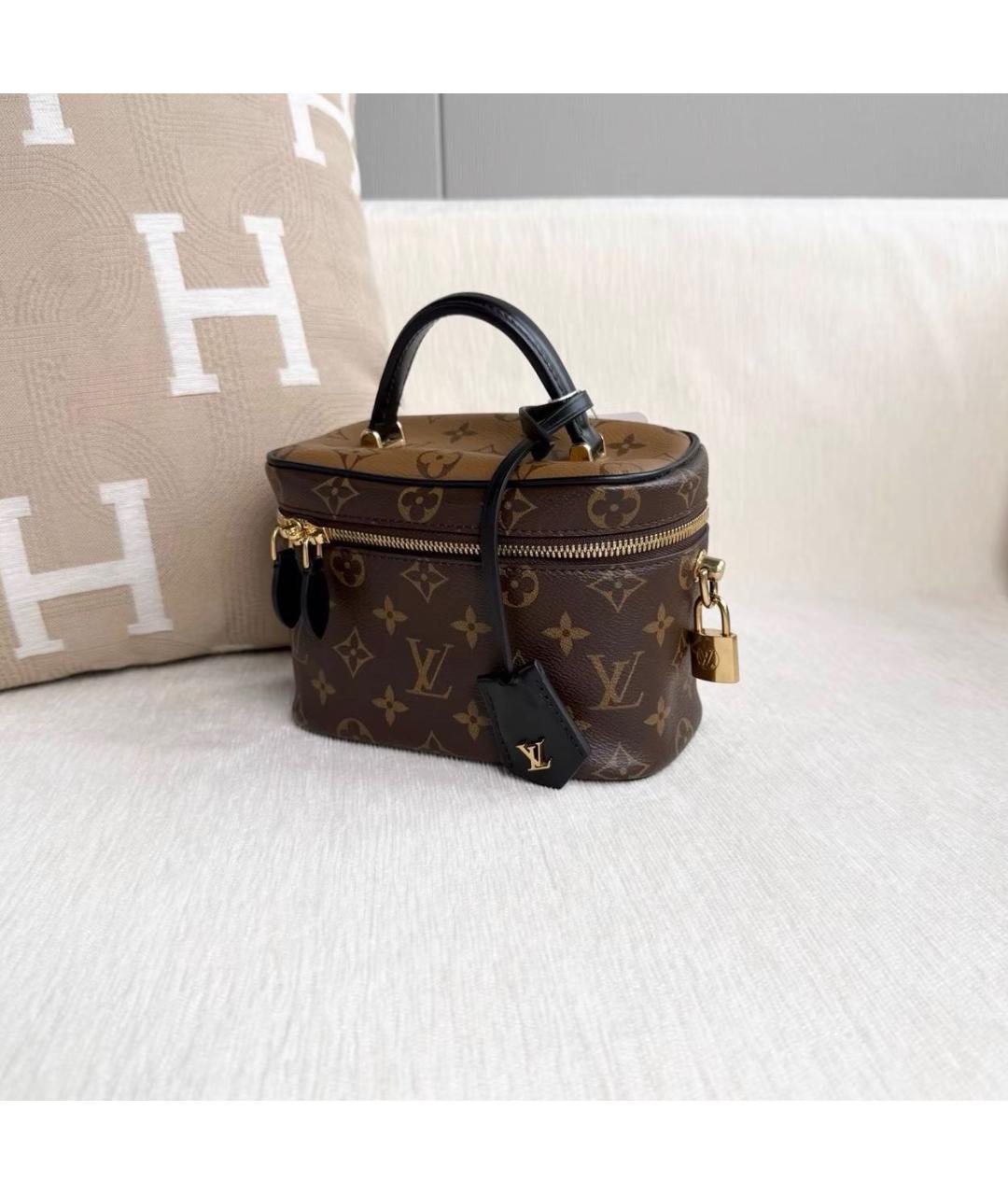 LOUIS VUITTON Коричневая сумка через плечо, фото 4