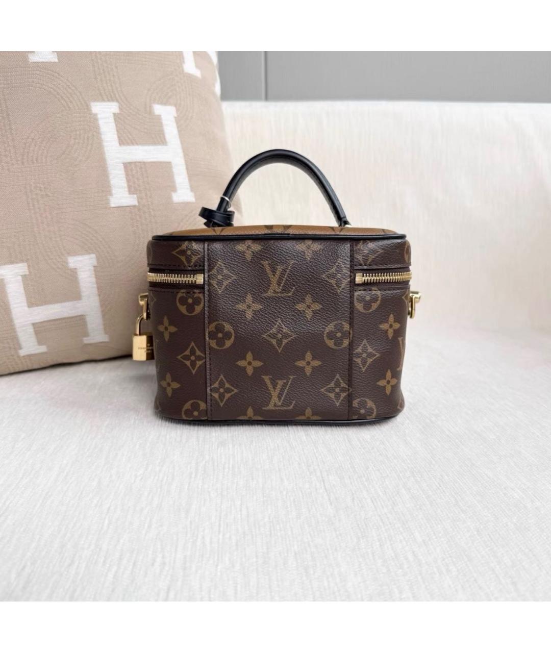 LOUIS VUITTON Коричневая сумка через плечо, фото 3