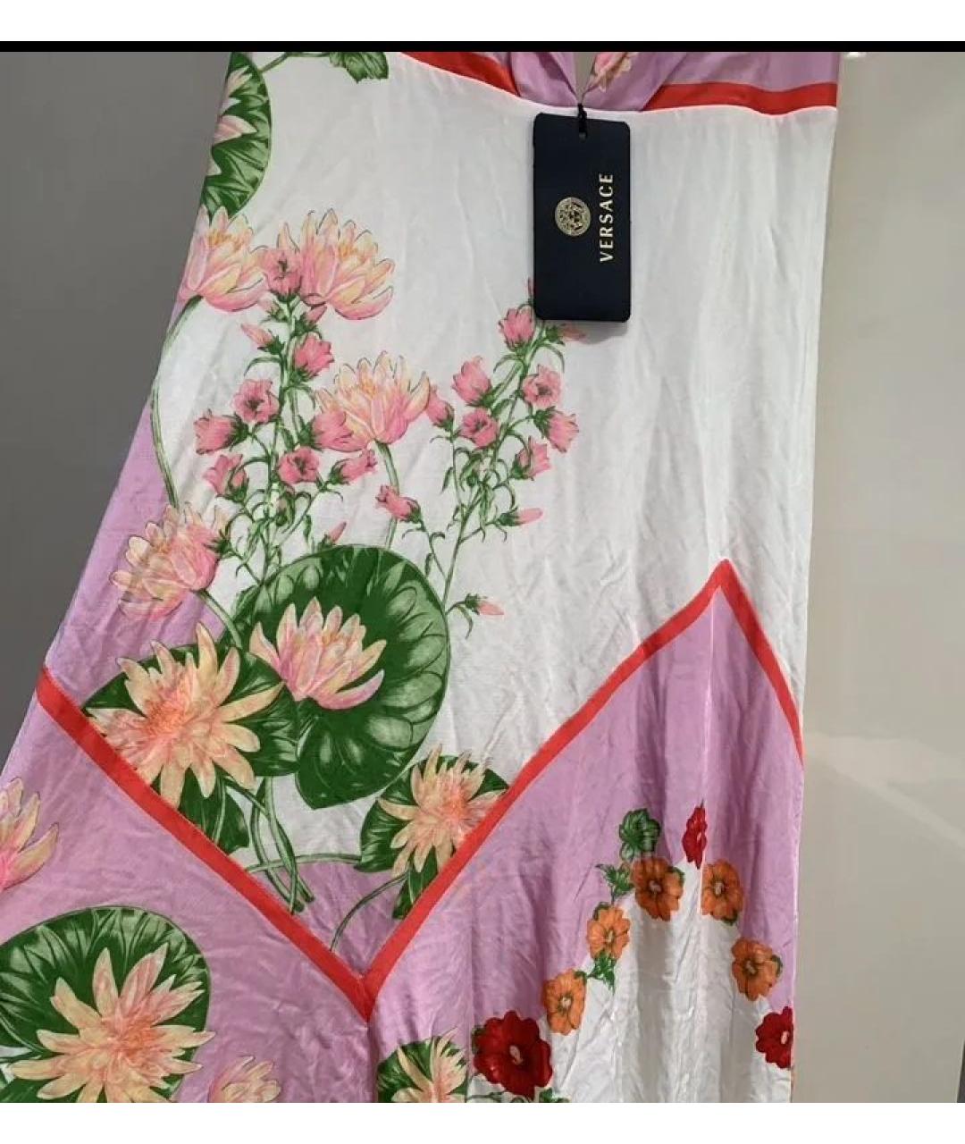 VERSACE Вискозное коктейльное платье, фото 4