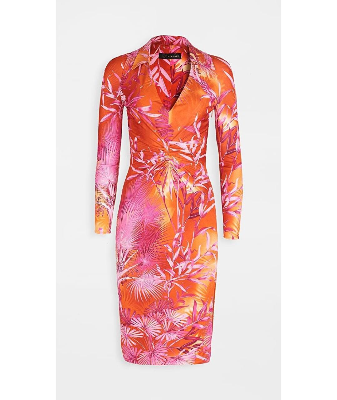 VERSACE Креповое коктейльное платье, фото 8