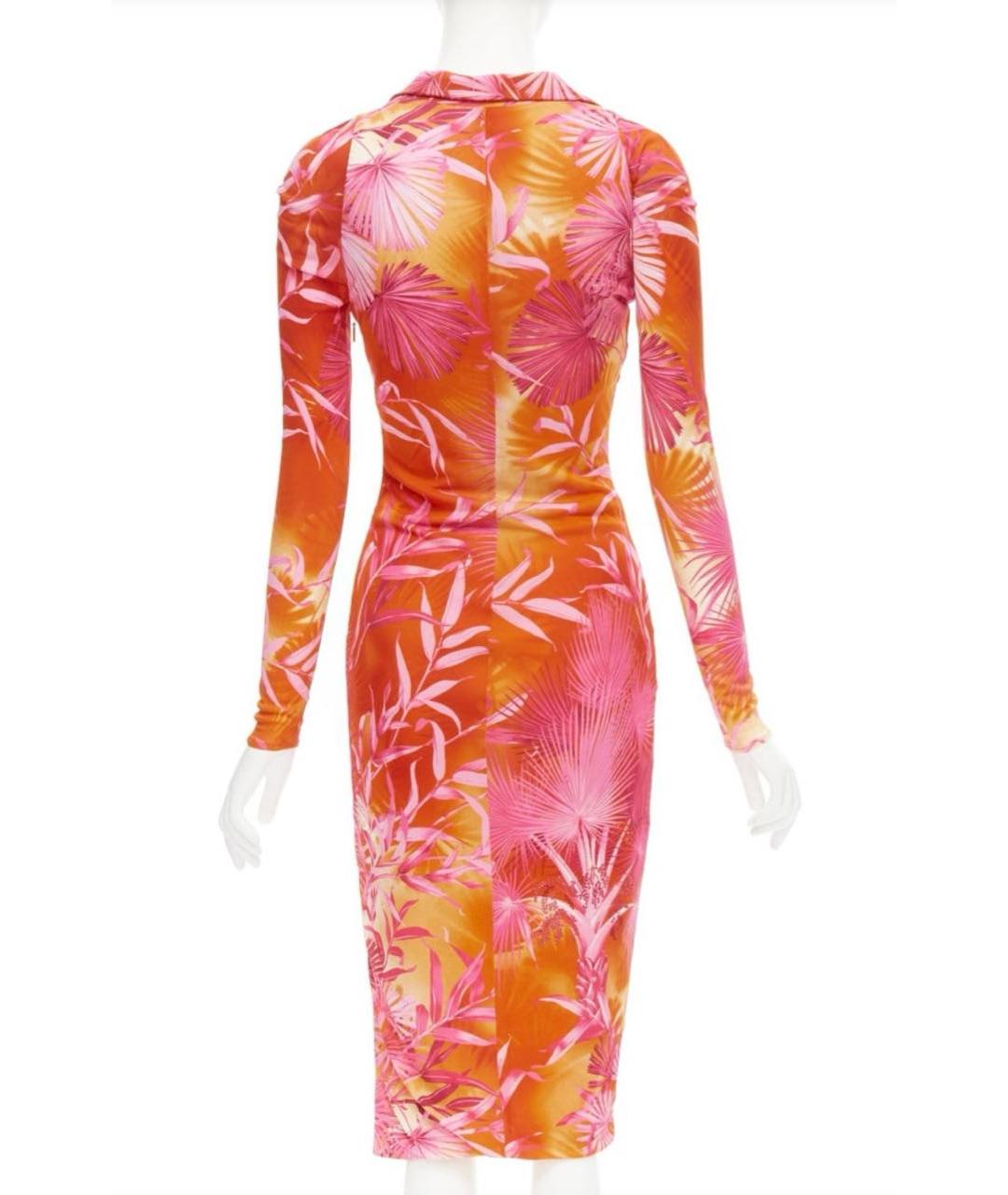 VERSACE Креповое коктейльное платье, фото 2