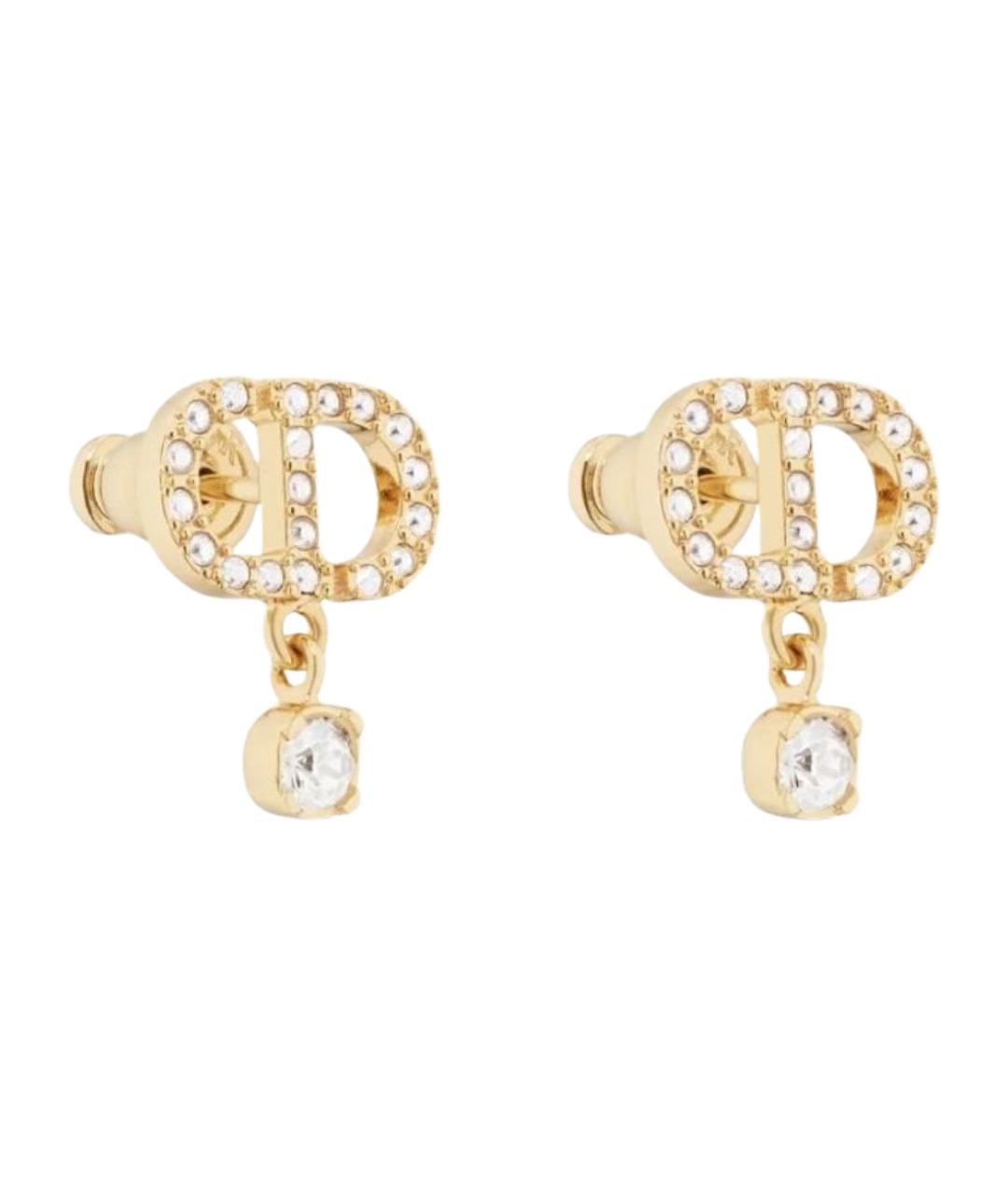 CHRISTIAN DIOR Золотые серьги, фото 1