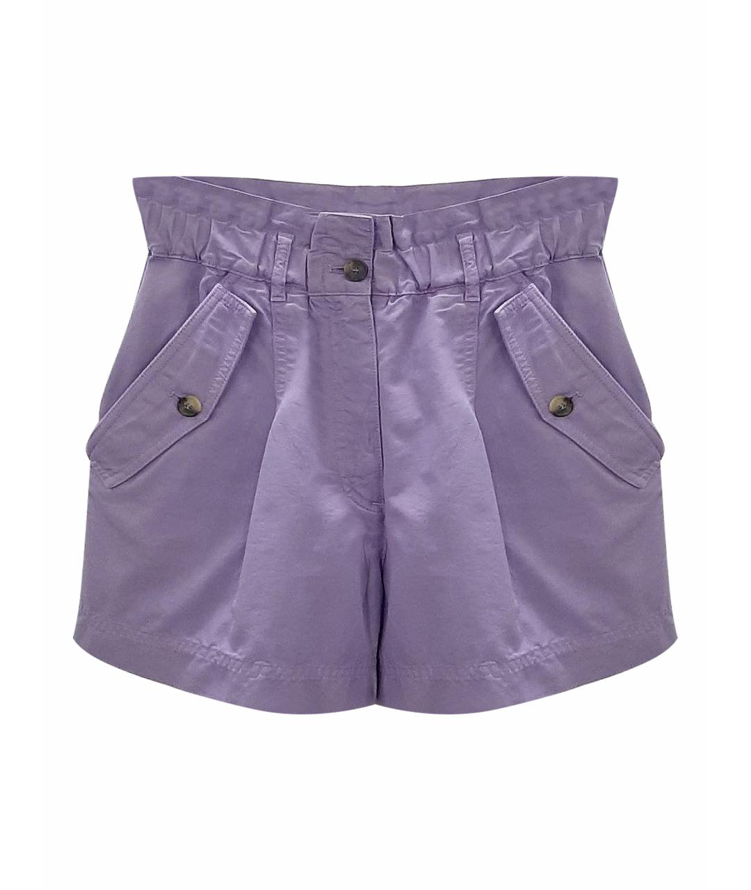 KENZO Фиолетовые хлопковые шорты, фото 1
