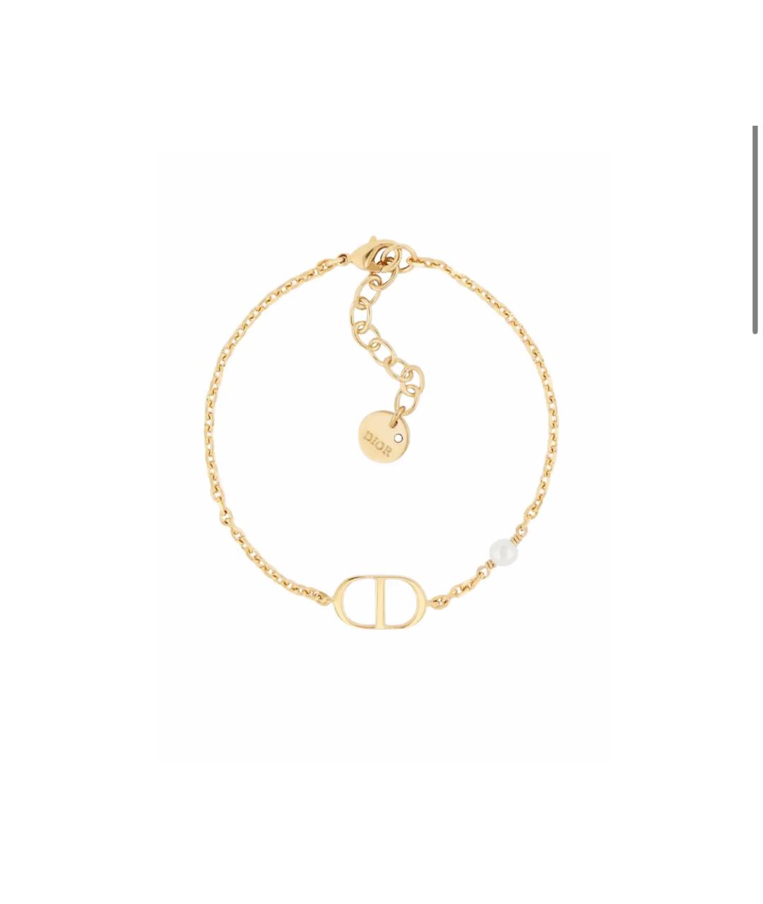 CHRISTIAN DIOR Золотой браслет, фото 4