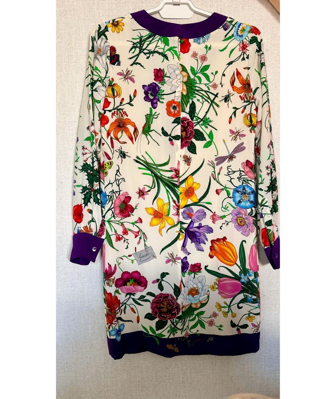 GUCCI Шелковое коктейльное платье, фото 2