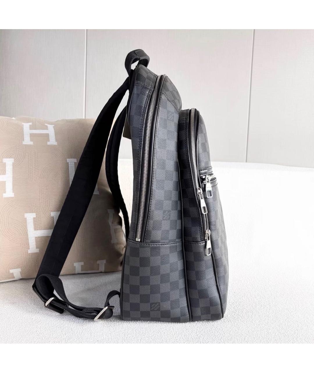 LOUIS VUITTON Черный рюкзак, фото 3