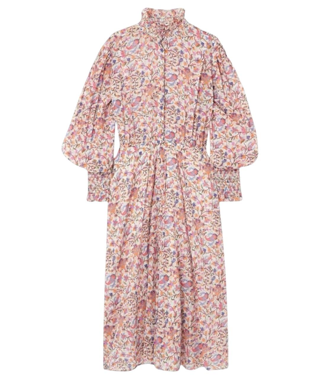 ISABEL MARANT ETOILE Мульти хлопковое повседневное платье, фото 1