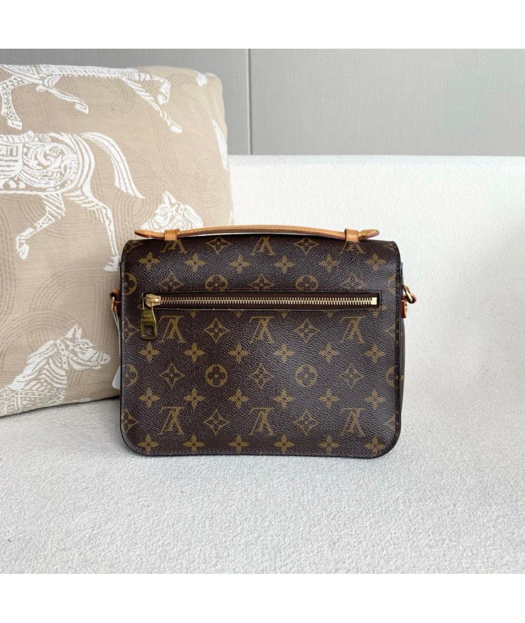 LOUIS VUITTON Коричневая сумка через плечо, фото 2