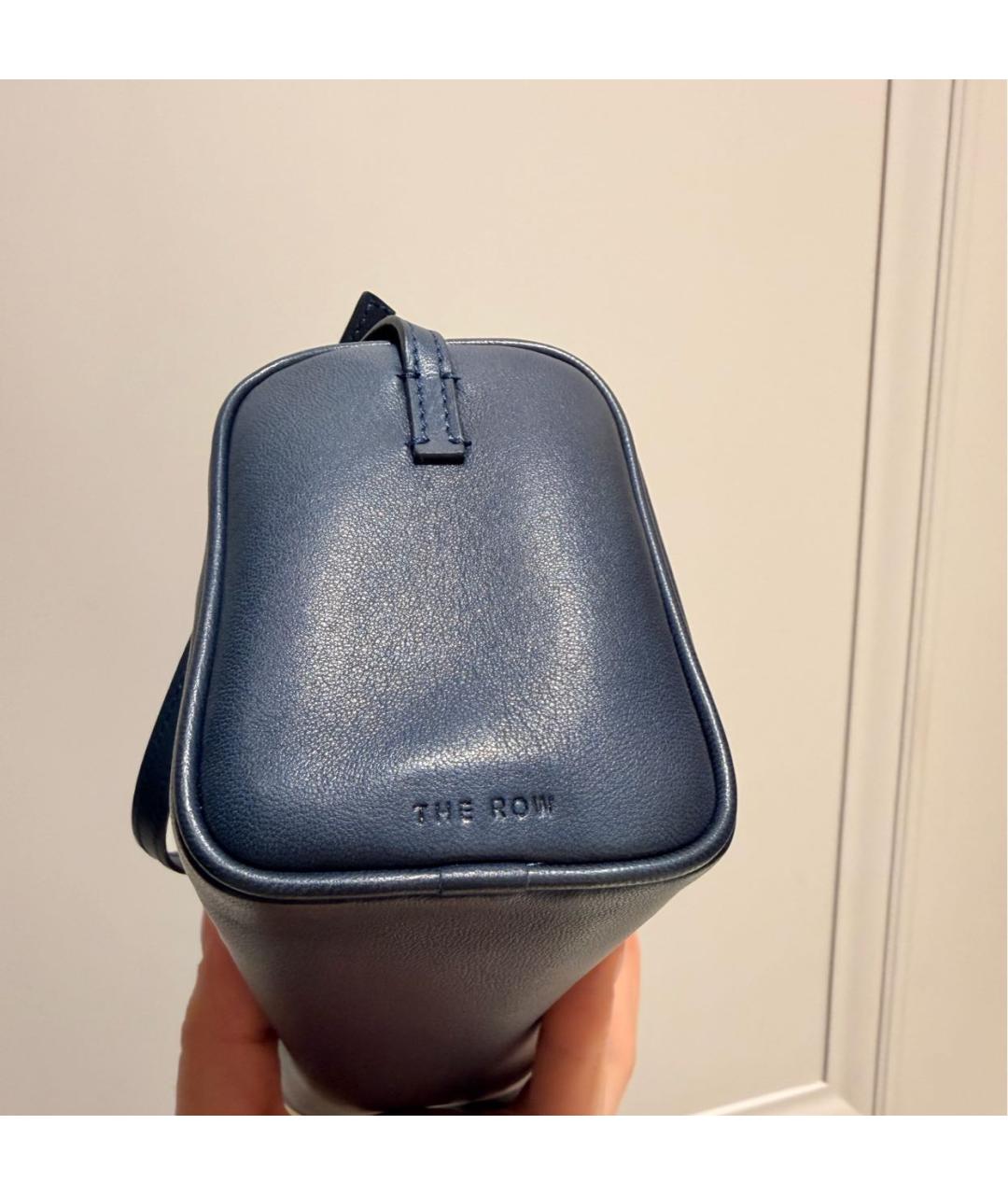 THE ROW Кожаная сумка с короткими ручками, фото 4