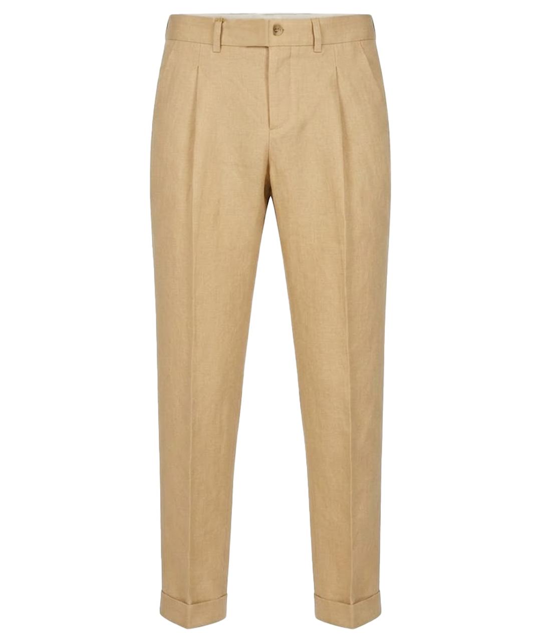 HUGO BOSS Бежевый хлопковый жакет/пиджак, фото 6