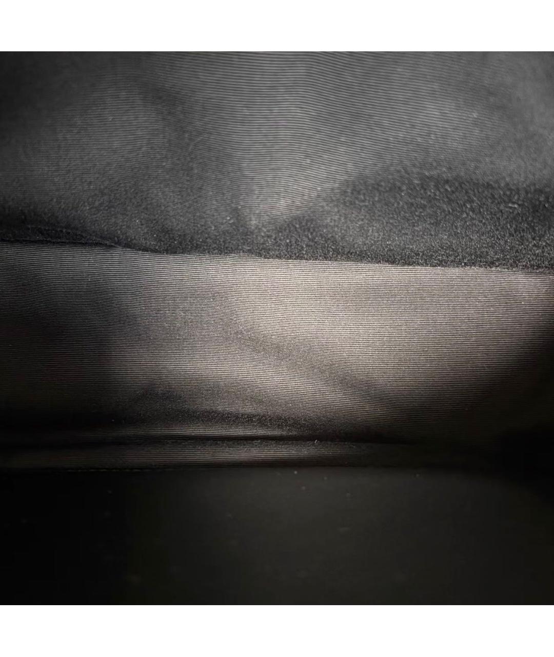 SAINT LAURENT Белая кожаная сумка через плечо, фото 7