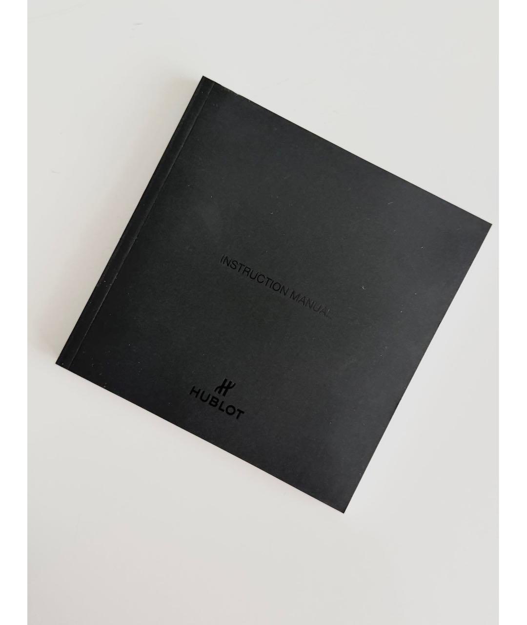 HUBLOT Черные стальные часы, фото 5