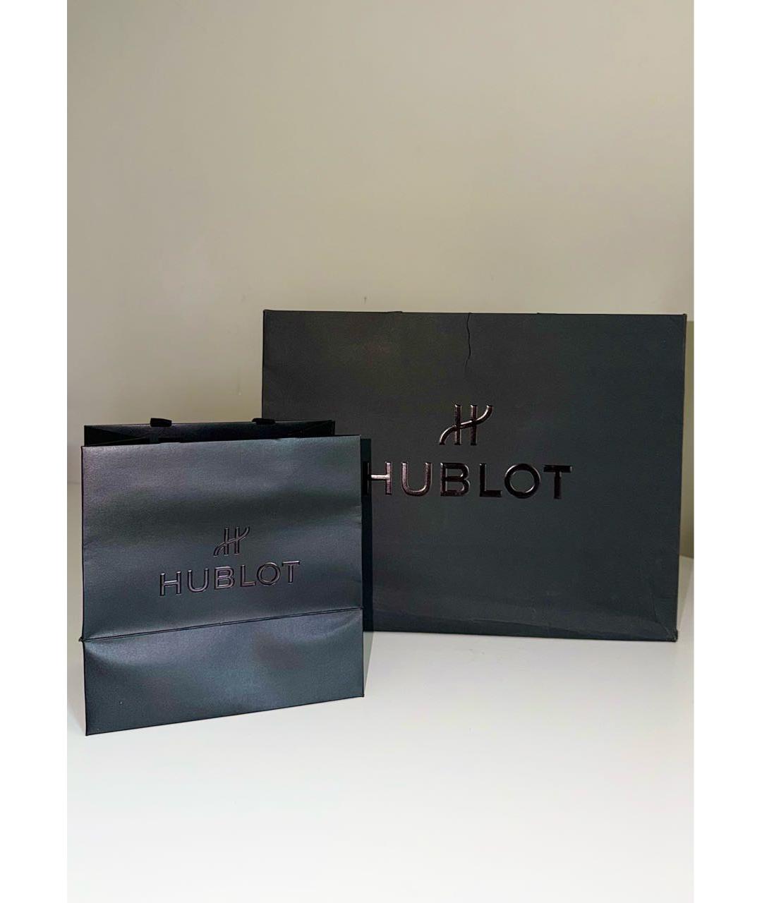 HUBLOT Черные стальные часы, фото 4