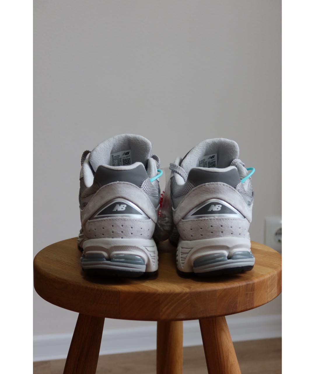 NEW BALANCE Серые низкие кроссовки / кеды, фото 4