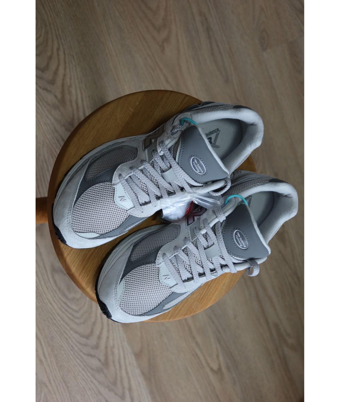 NEW BALANCE Серые низкие кроссовки / кеды, фото 6