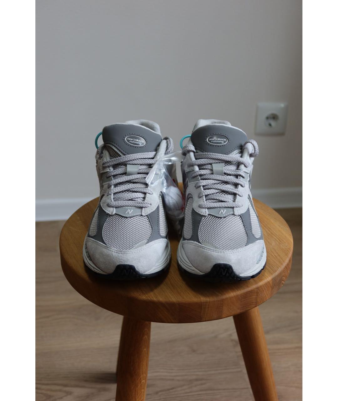 NEW BALANCE Серые низкие кроссовки / кеды, фото 2