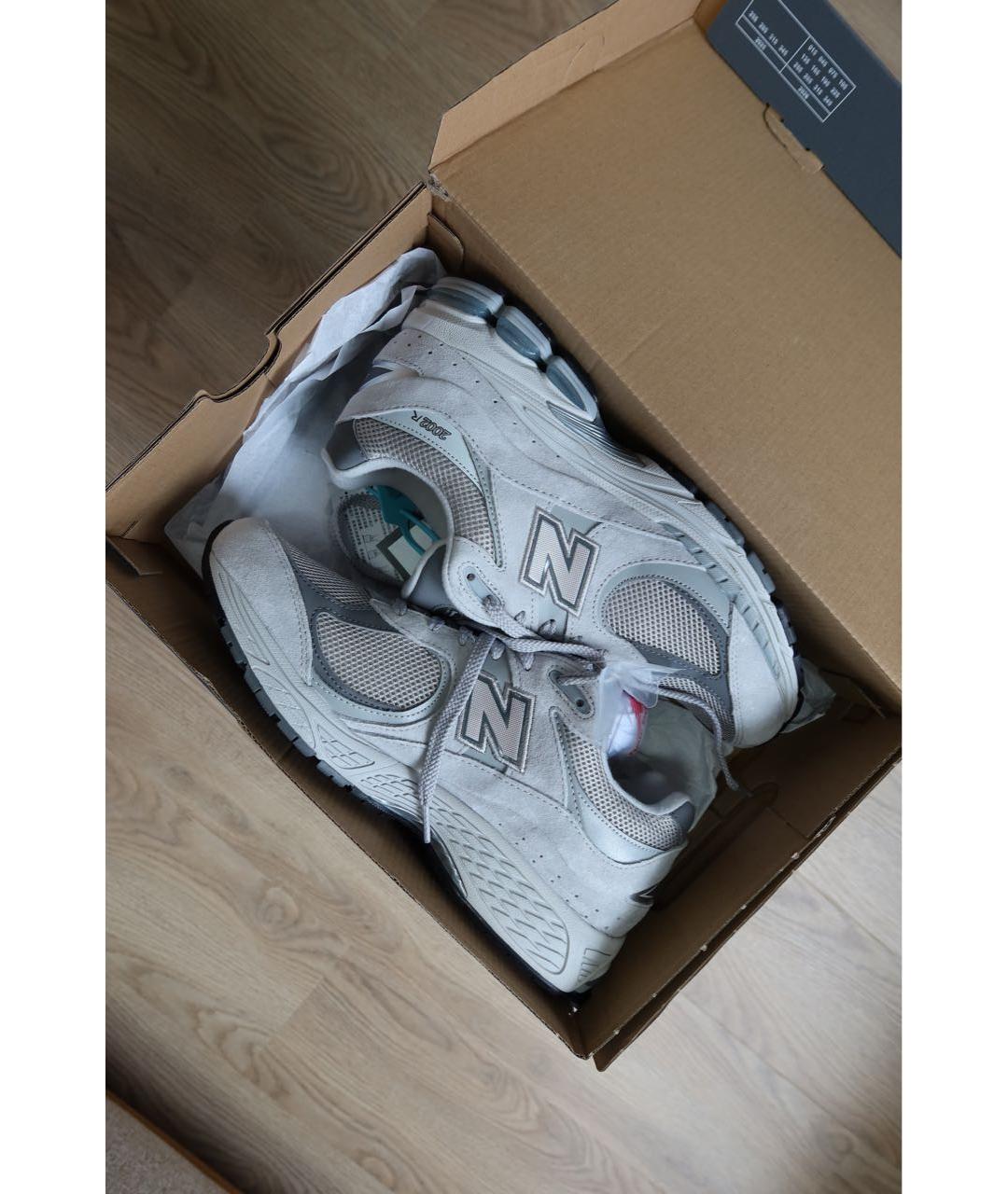 NEW BALANCE Серые низкие кроссовки / кеды, фото 5