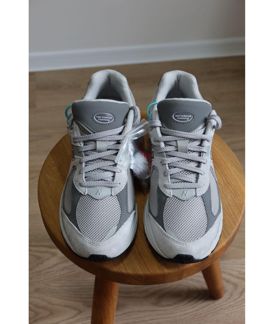 NEW BALANCE Серые низкие кроссовки / кеды, фото 3