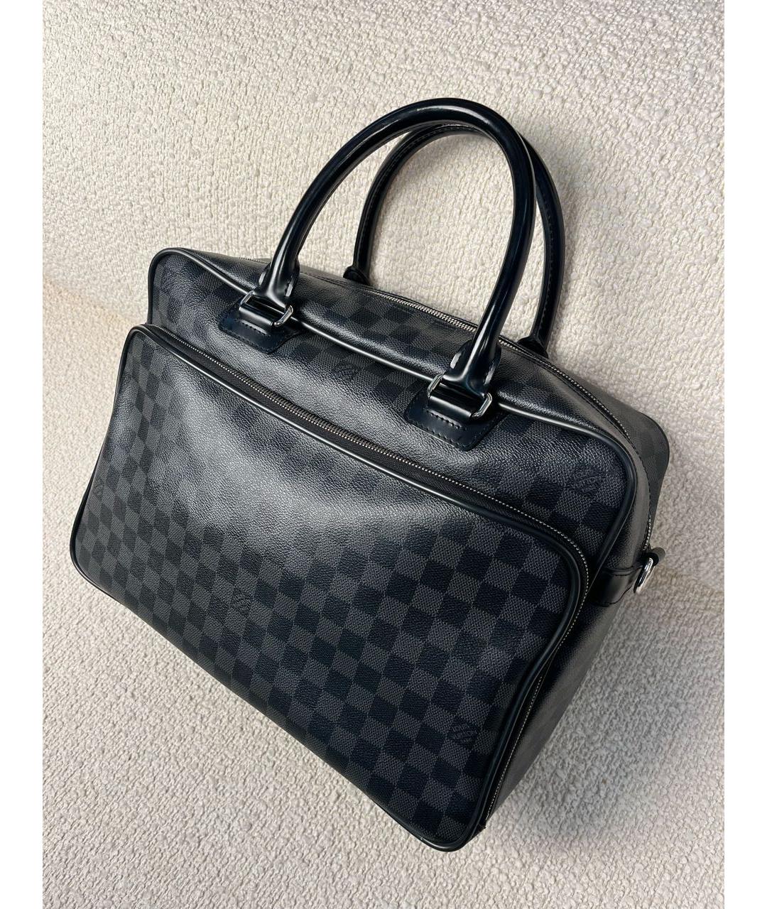 LOUIS VUITTON Черный портфель, фото 5