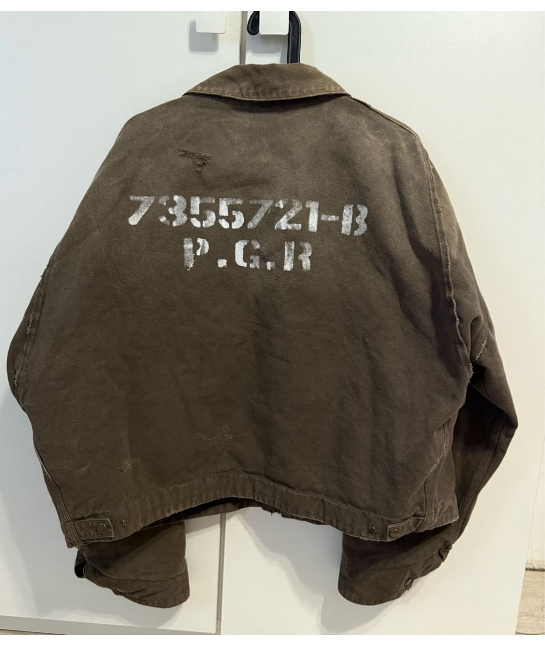 GRAILZ PROJECT G/R Хаки хлопковая куртка, фото 3