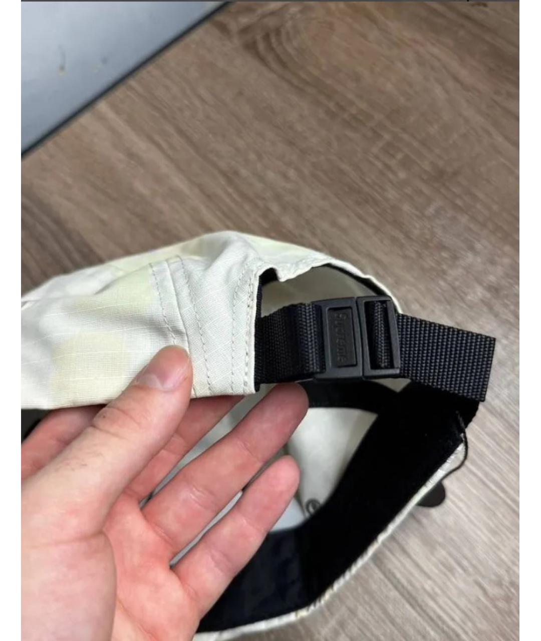 STONE ISLAND Бежевая кепка/бейсболка, фото 4