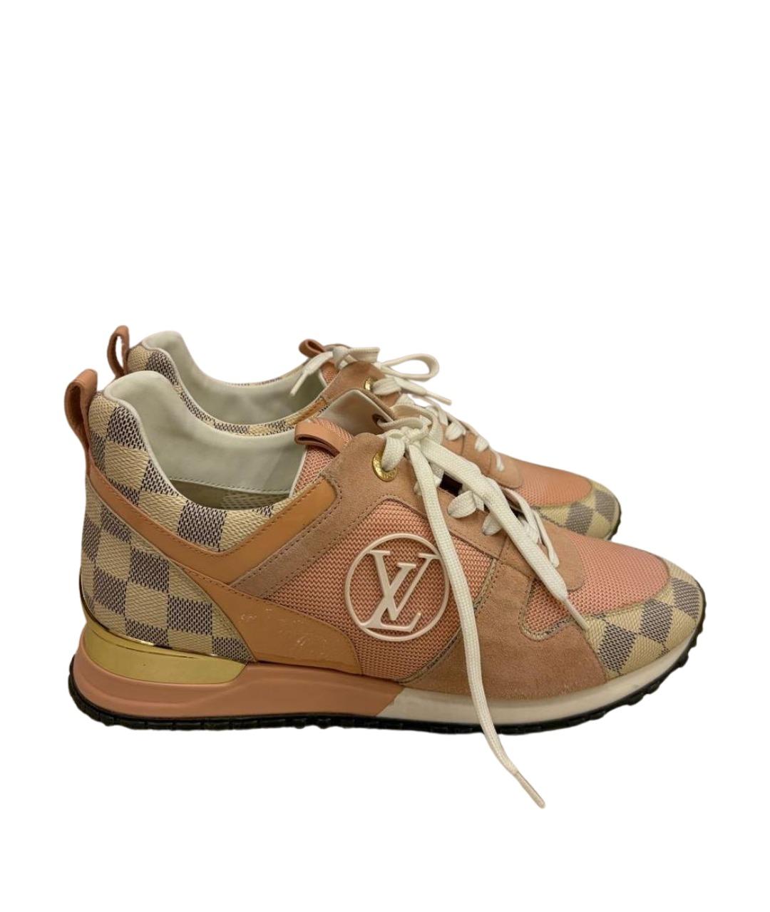 LOUIS VUITTON Мульти замшевые кроссовки, фото 1