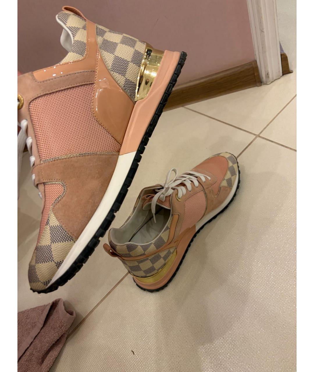 LOUIS VUITTON Мульти замшевые кроссовки, фото 6