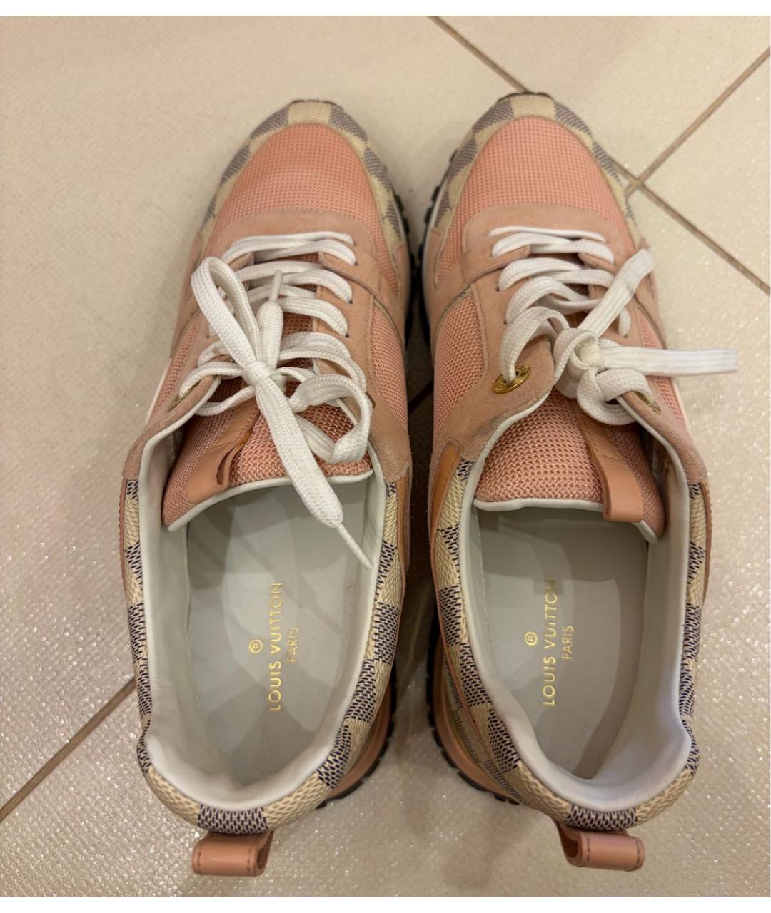 LOUIS VUITTON Мульти замшевые кроссовки, фото 3