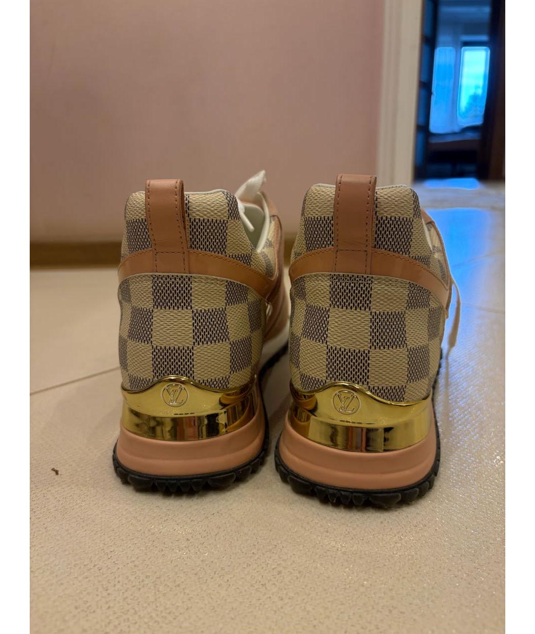 LOUIS VUITTON Мульти замшевые кроссовки, фото 4