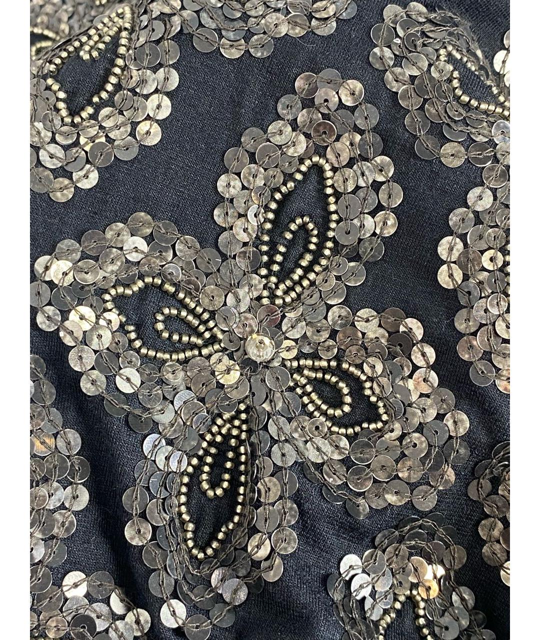 ROBERTO CAVALLI Черная вискозная футболка, фото 8