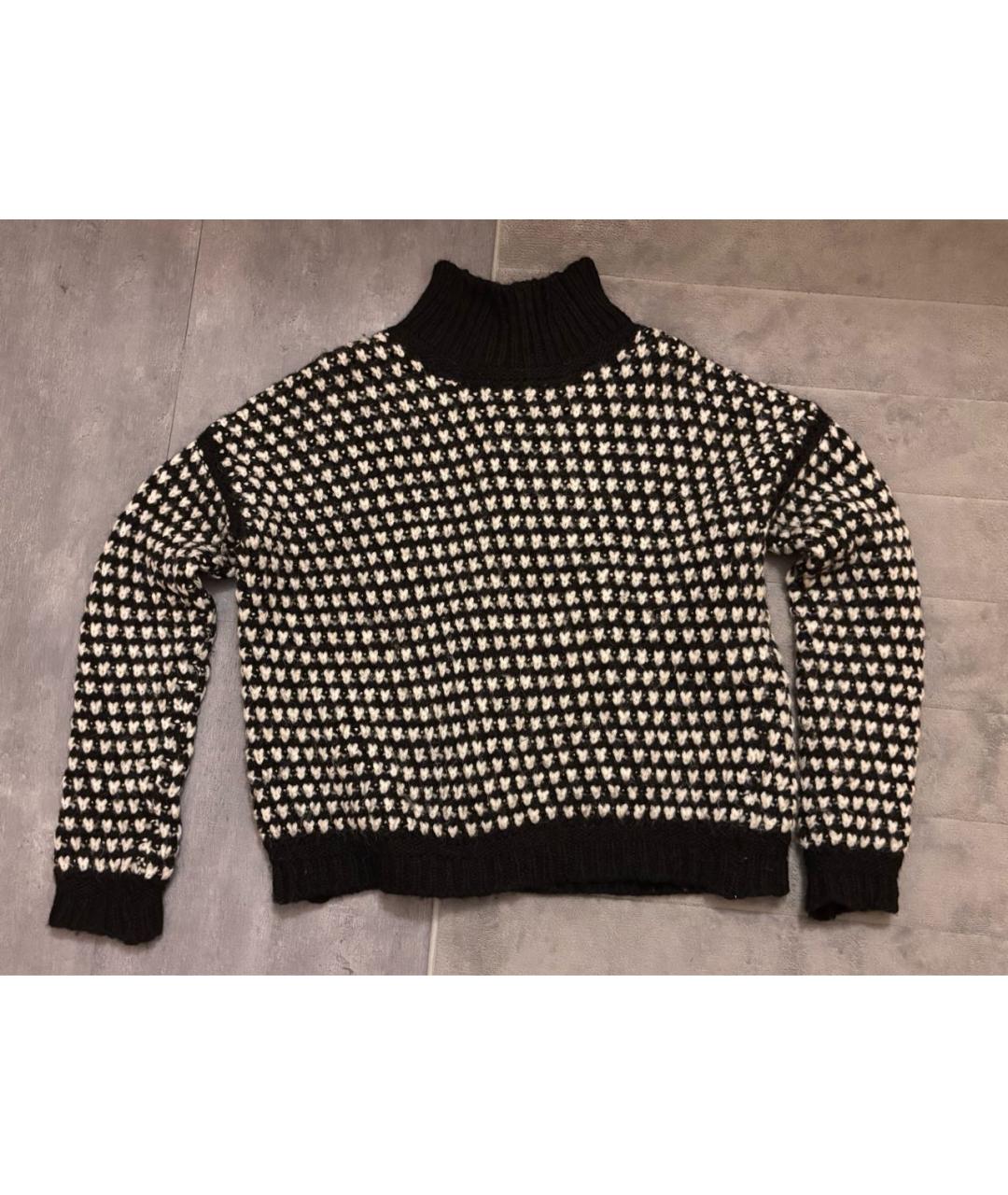 HUGO BOSS Черный шерстяной джемпер / свитер, фото 7