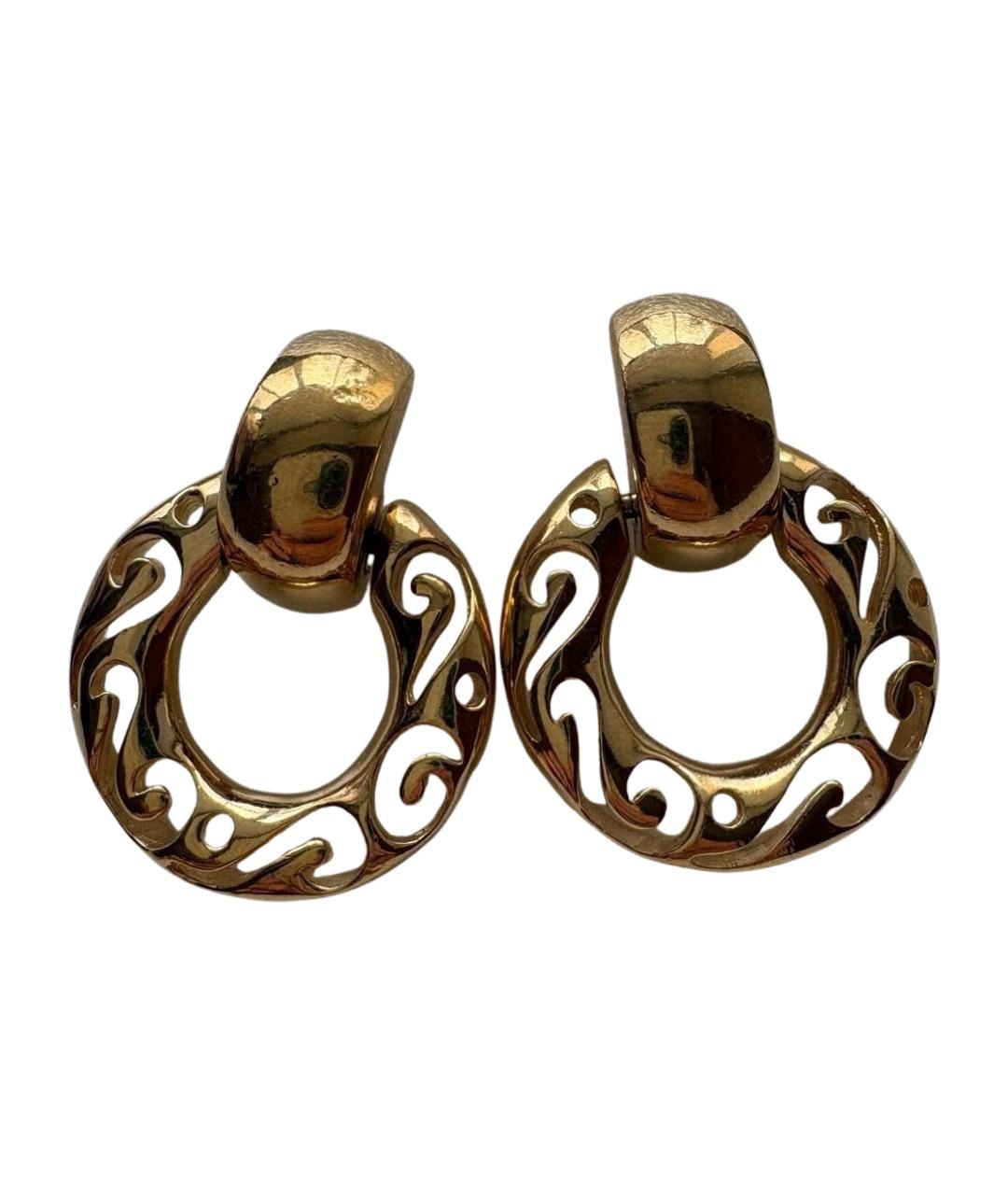 GIVENCHY Золотые металлические клипсы, фото 1