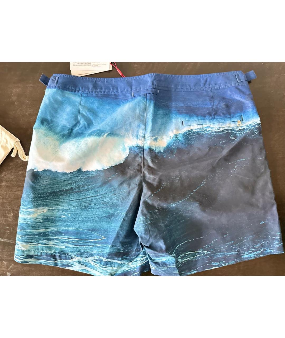 ORLEBAR BROWN Синие полиэстеровые шорты, фото 2