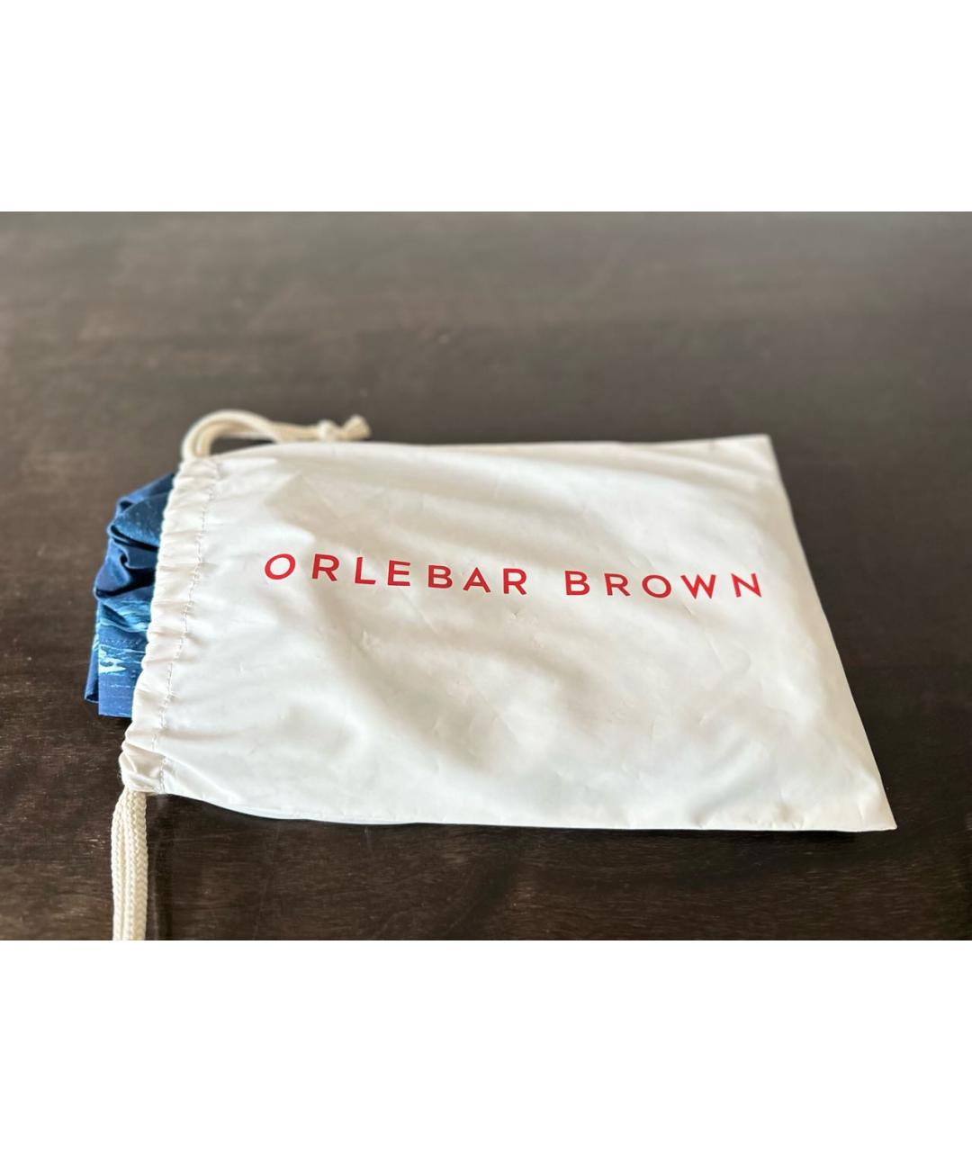 ORLEBAR BROWN Синие полиэстеровые шорты, фото 5