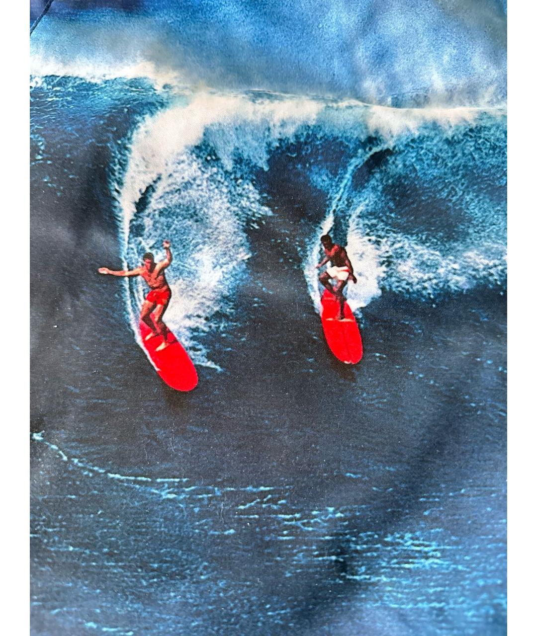 ORLEBAR BROWN Синие полиэстеровые шорты, фото 4