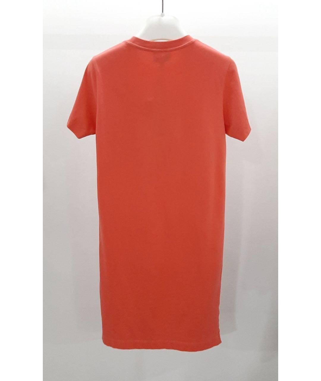 KENZO Коралловое хлопковое повседневное платье, фото 2