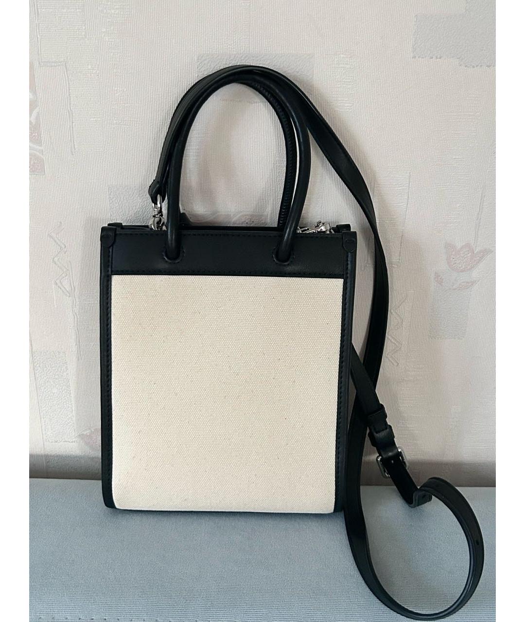 KARL LAGERFELD Бежевая сумка с короткими ручками, фото 3