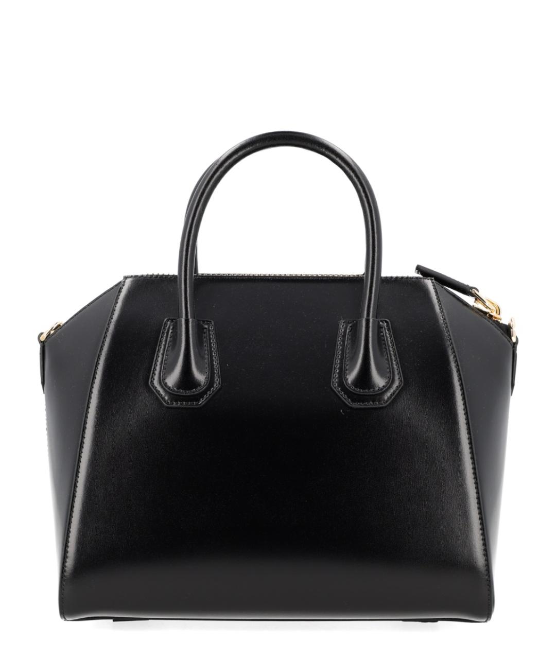 GIVENCHY Черная кожаная сумка с короткими ручками, фото 3