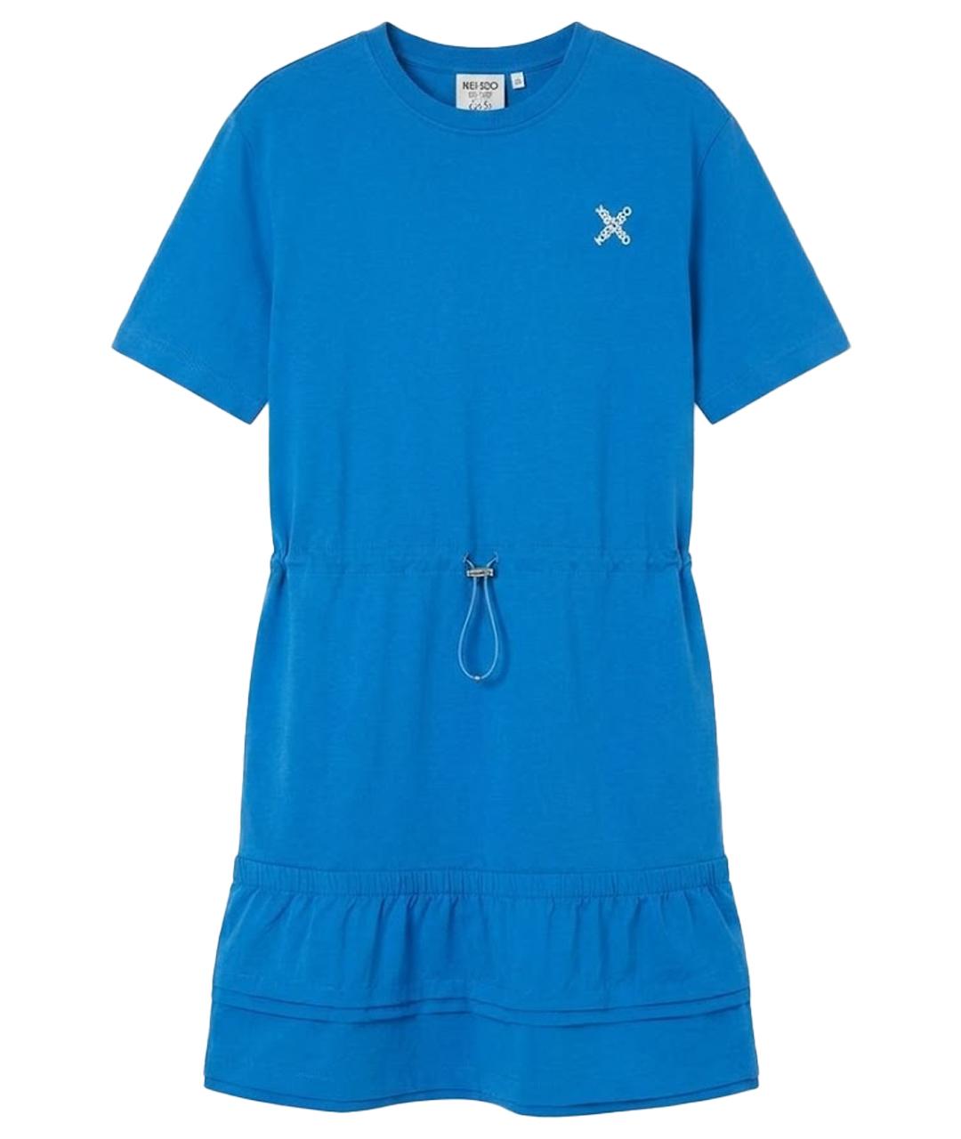 KENZO Синее повседневное платье, фото 1