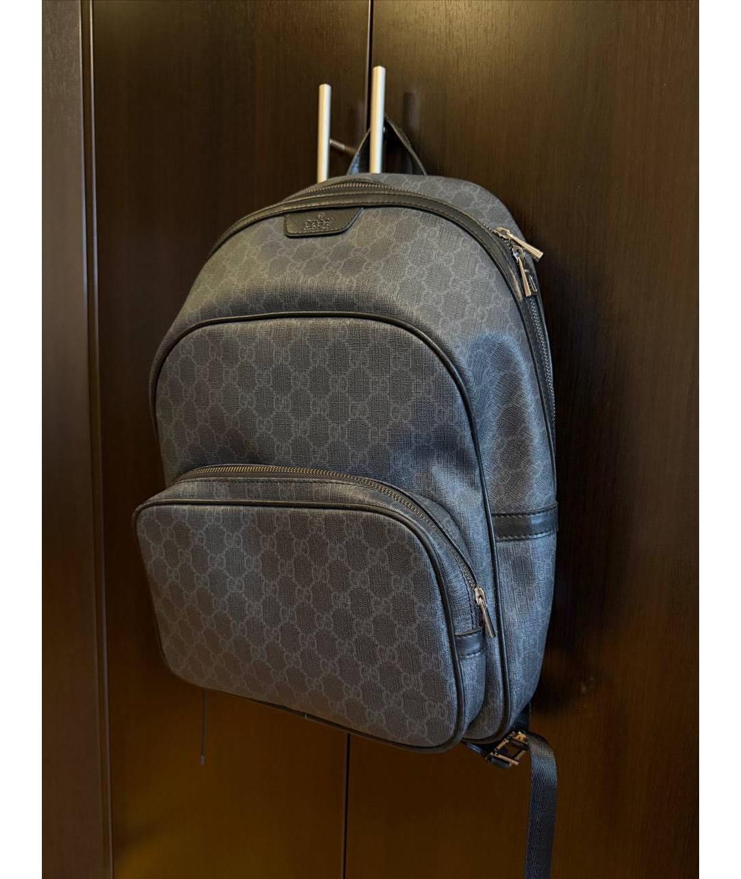 GUCCI Черный рюкзак, фото 8